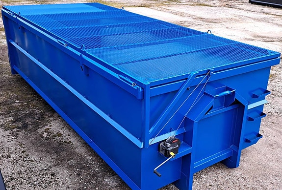 SISU-Containrar med nättak vajerspel 4 of 6