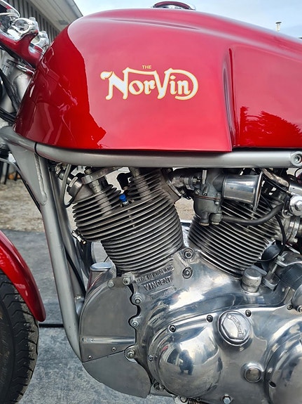 NORTON Norvin / Vincent 1000cc Cafe racer 17 of 27