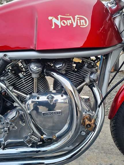 NORTON Norvin / Vincent 1000cc Cafe racer 4 of 27