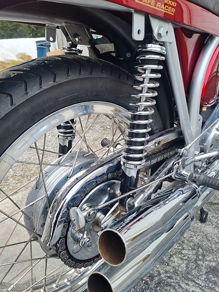NORTON Norvin / Vincent 1000cc Cafe racer 8 of 27