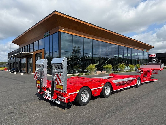 Hakarps - ROJO 3 axlad skogsmaskintrailer avbröstbar LEV V.5