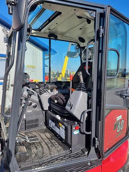 Yanmar SV60, 6tons minigrävmaskin 3 of 5