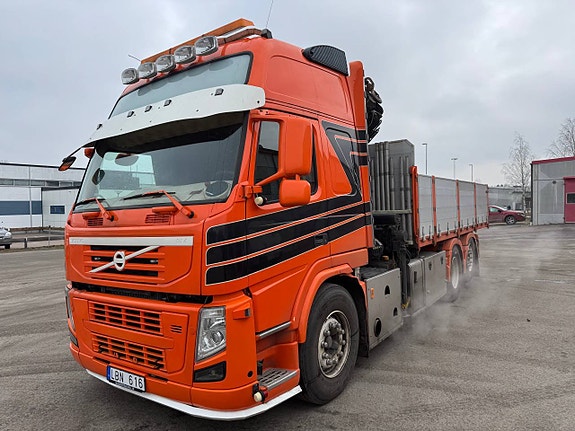 Volvo FM 460 6x2 tipp & kran 2 of 5