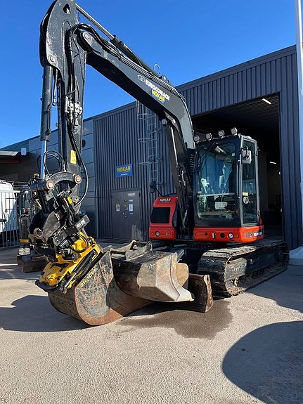 Grävmaskin 8-ton Uthyres