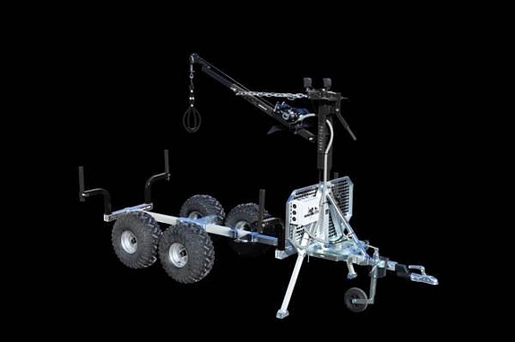 Pro-Terra TL1200 BIG KIT komplett skogsvagn med eget elsyste