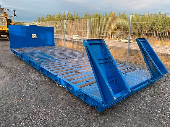 Lastväxlarflak Maskinflak 6,5m med lösa ramper 7 of 7