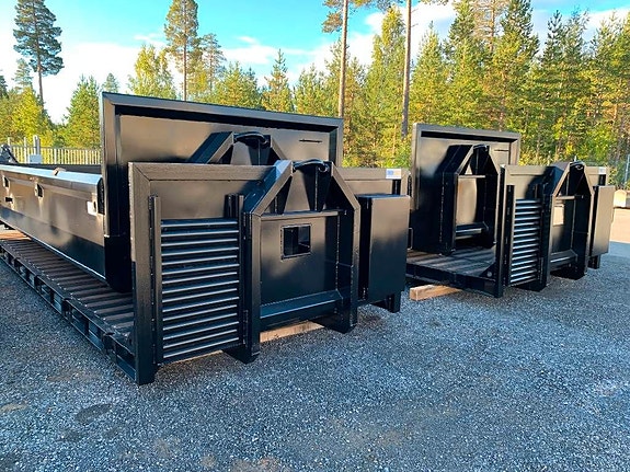 Lastväxlarflak Maskinflak 6,5m med lösa ramper