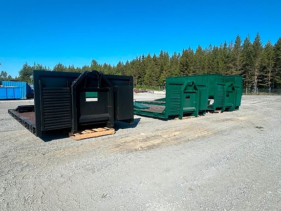 Lastväxlarflak Maskinflak 6,5m med lösa ramper 4 of 5