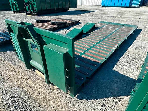 Lastväxlarflak Maskinflak 6,5m med lösa ramper 3 of 5