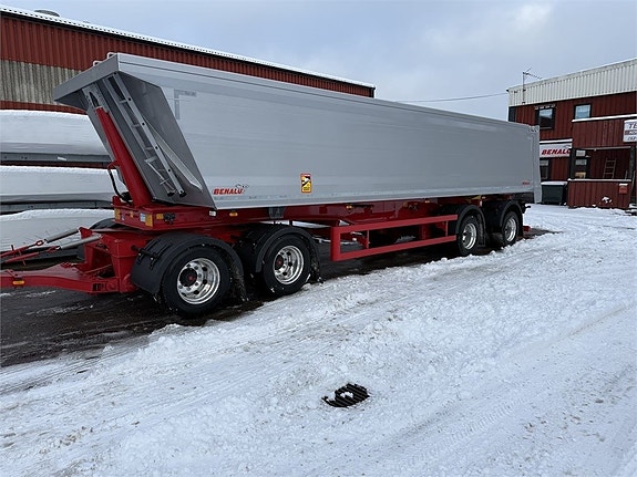 Benalu 6,8 ton Dubbel mont 38 tons tippvagn. Siderale Tip