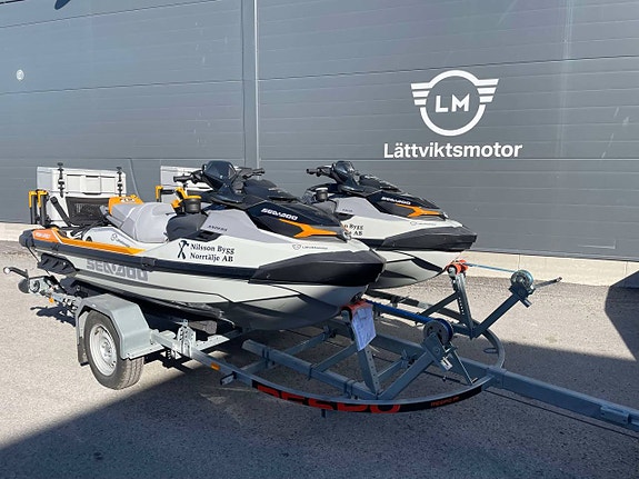 Sea Doo Fish PRO trophy 170 x2 med dubbeltrailer - 22