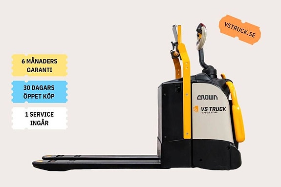 Crown WT3040E, prisad låglyftare med låga timmar