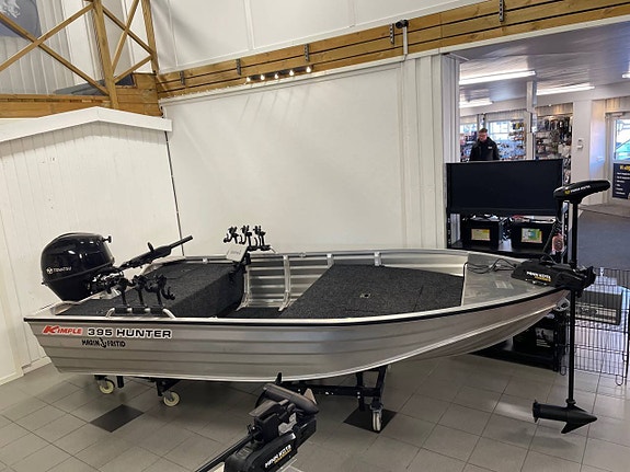 Kimple 395 Hunter & Tohatsu 30hk (big tiller) 2025 i lager!