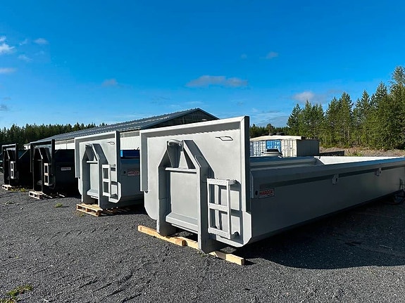 Lastväxlarflak Hardox grusflak 6m 13m3 schaktflak