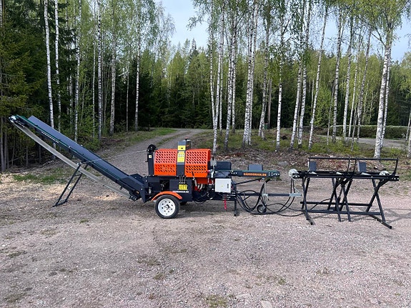 Vedmaskin/Vedprocessor + stocklyft (89900 ex moms)