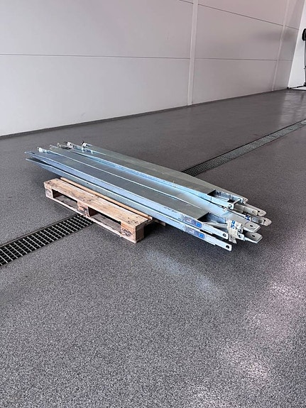 Förlängsgafflar i olika längder i lager