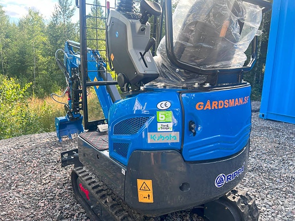 Minigrävare Nya uppgraderade Rippa R15 med tillbehör 3 of 5