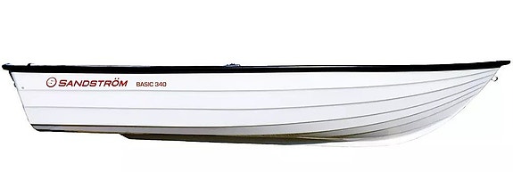 Sandströms rodd Basic 340 till största Classic 625 CC
