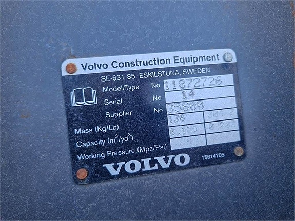 Volvo grävskopa GPX S40 550mm 155l tänder 5 of 5