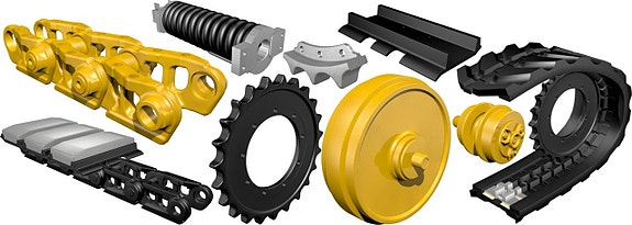 Nytt komplett underrede ex. C320, EC210, DX235LCR