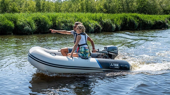 Yam 275S Gummibåt Alu Durk KAMPANJ 3 of 12
