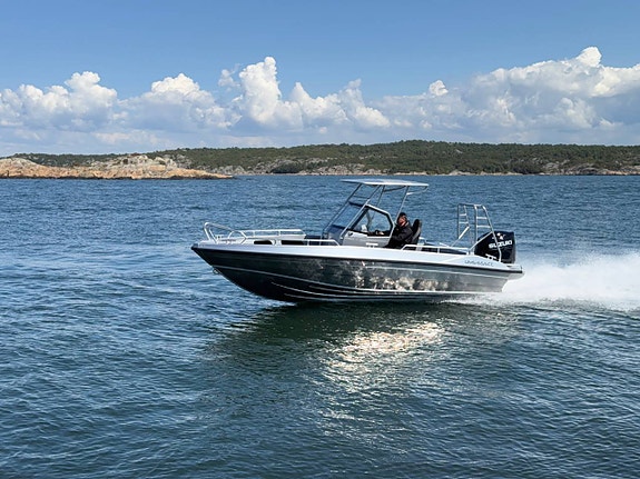 UMS 655CC + Mercury 115hk - RIKTIG SVETSAD ALUMINIUMBÅT