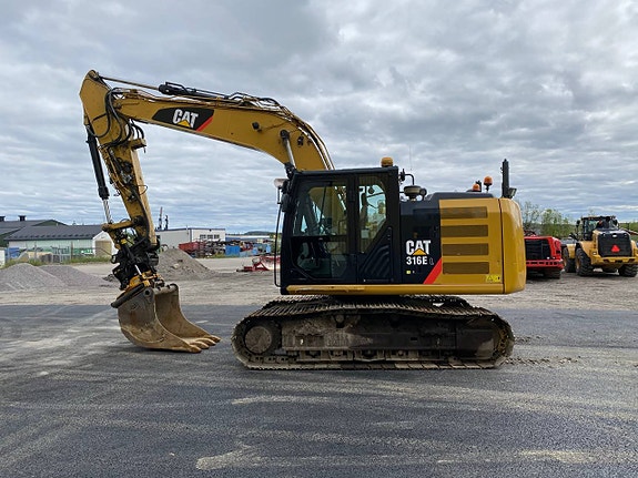 Uthyres / säljes Grävare Cat 316EL 7 of 7