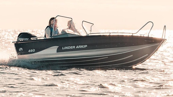 Linder 460 Arkip ny 2026 Yamaha F50 LETL (Nya designen!) GPS