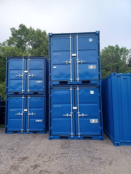 Nya förrådscontainrar