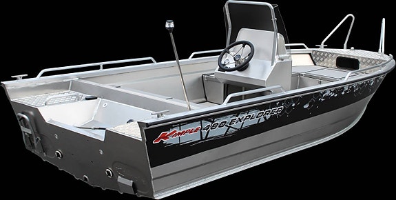 Kimple 480 Explorer med Suzuki DF60