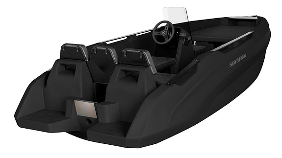 SeaStorm 17 Dark Grey | Mercury F60