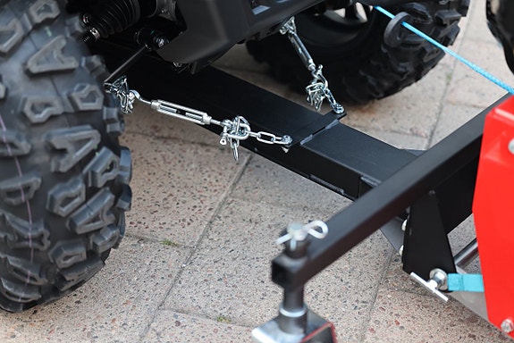 -- Iron Baltic ATV Snöslunga |  125cm | B&S 14hp EL-Start 10 of 13