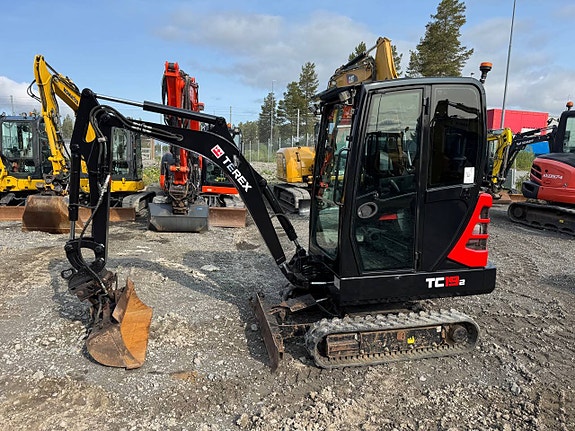 Minigrävare 1,8ton Terex TC19 169000:-