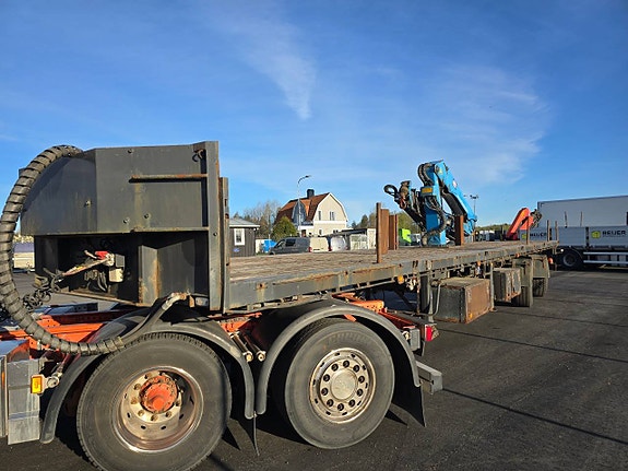 Kran trailer Dapa 2- axlad