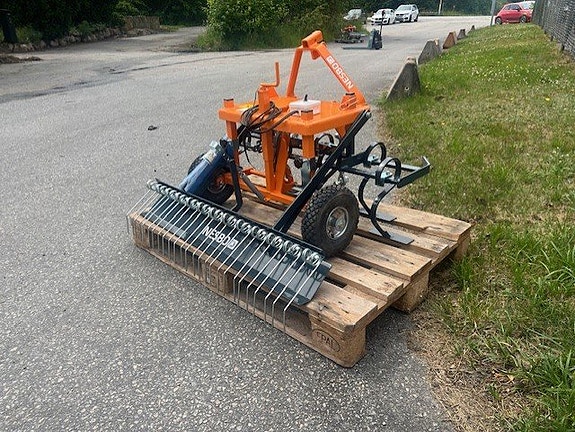 NESBO Ogräsharv med 12v el lyft 3 of 3