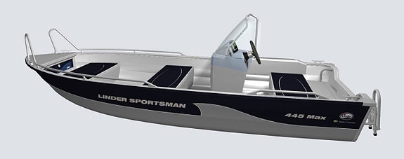 Linder 445 MAX Med Yamaha  F30 BETL