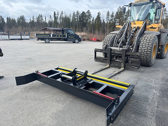 REWOLT HD Planeringsbalkar m.rulle S40-S70 Hardox 4 of 5