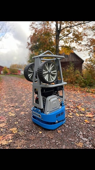 WEBER CFR90  90kg rundpadda 3 års garanti