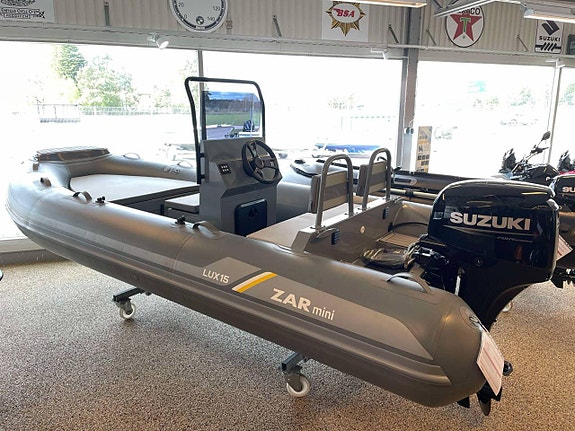 Zar Mini LUX 15 RIB + Suzuki DF50ATL *BÅTKAMPANJ*