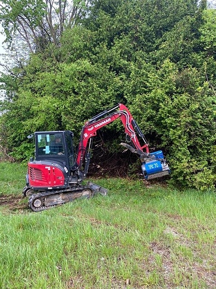 Klipphuvud till grävare