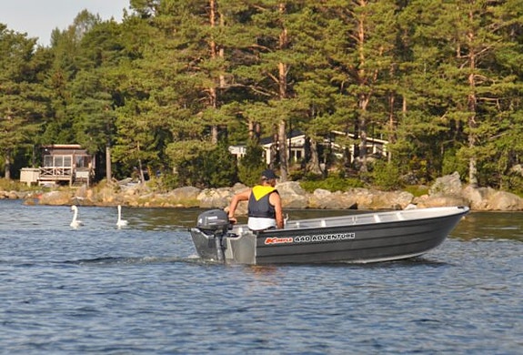 Båtpaket Kimple 440 med 9.9Hk +vagn