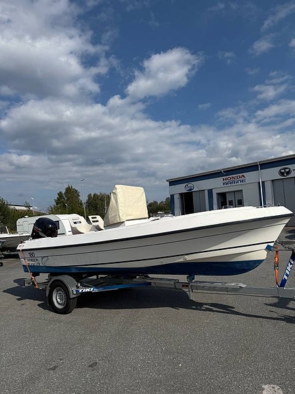 Horizon 180 Angler + Suzuki 115 HK 4-takt (2005) - Fiskebåt