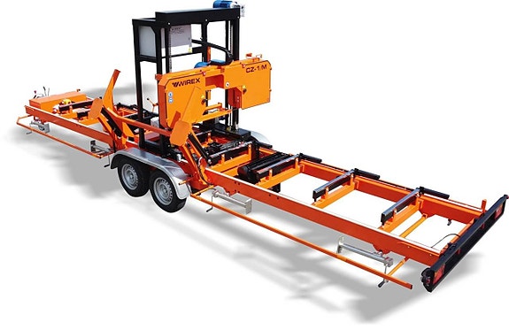 Demo sågverk Wirex CZ-1/M, såglängd 6,2m