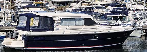 Nimbus 380 Coupé -2005 | 2 x Volvo Penta D4-260 | Axlar