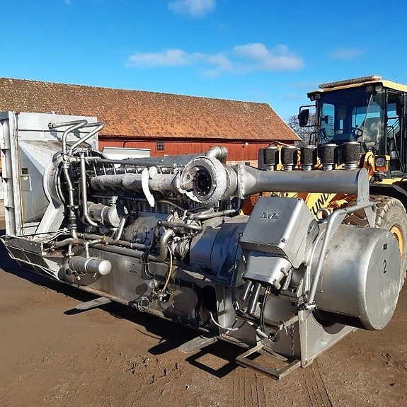 2 st Elverk 1350 kva  675 st