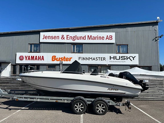 Flipper 600 SC Mercury 115 -20 Vi har öppet i mellandagarna