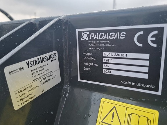 Ysta SV230 proffs sopvals med uppsamlare / Stora BM 7 of 7