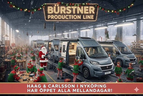 Bürstner B66 C 600, Skinn, Aut, 599 cm, 3500 kg