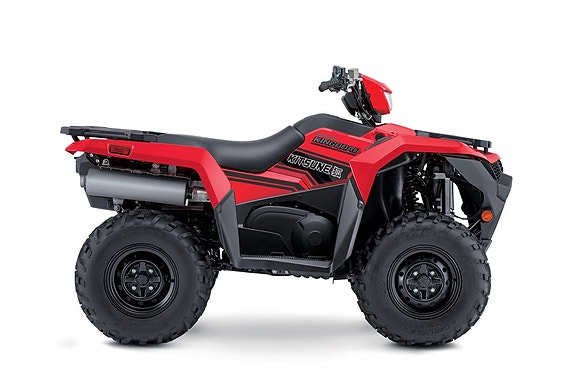 Suzuki KingQuad LT-A750XP Röd, MED KITSUNE PAKET
