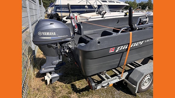 Pioner Viking Yamaha F40 fiskeutrustad 4 of 4